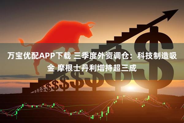 万宝优配APP下载 三季度外资调仓：科技制造吸金 摩根士丹利增持超三成